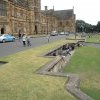 Outside the University of Sydney, where the  'Freedom Bus' departed, February 1965